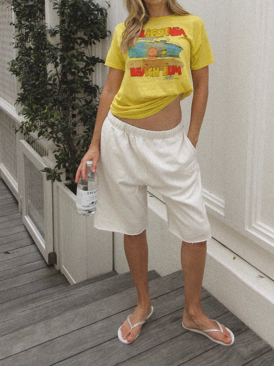 Vintage Yellow 80s Ziggy Beach Bum Tee