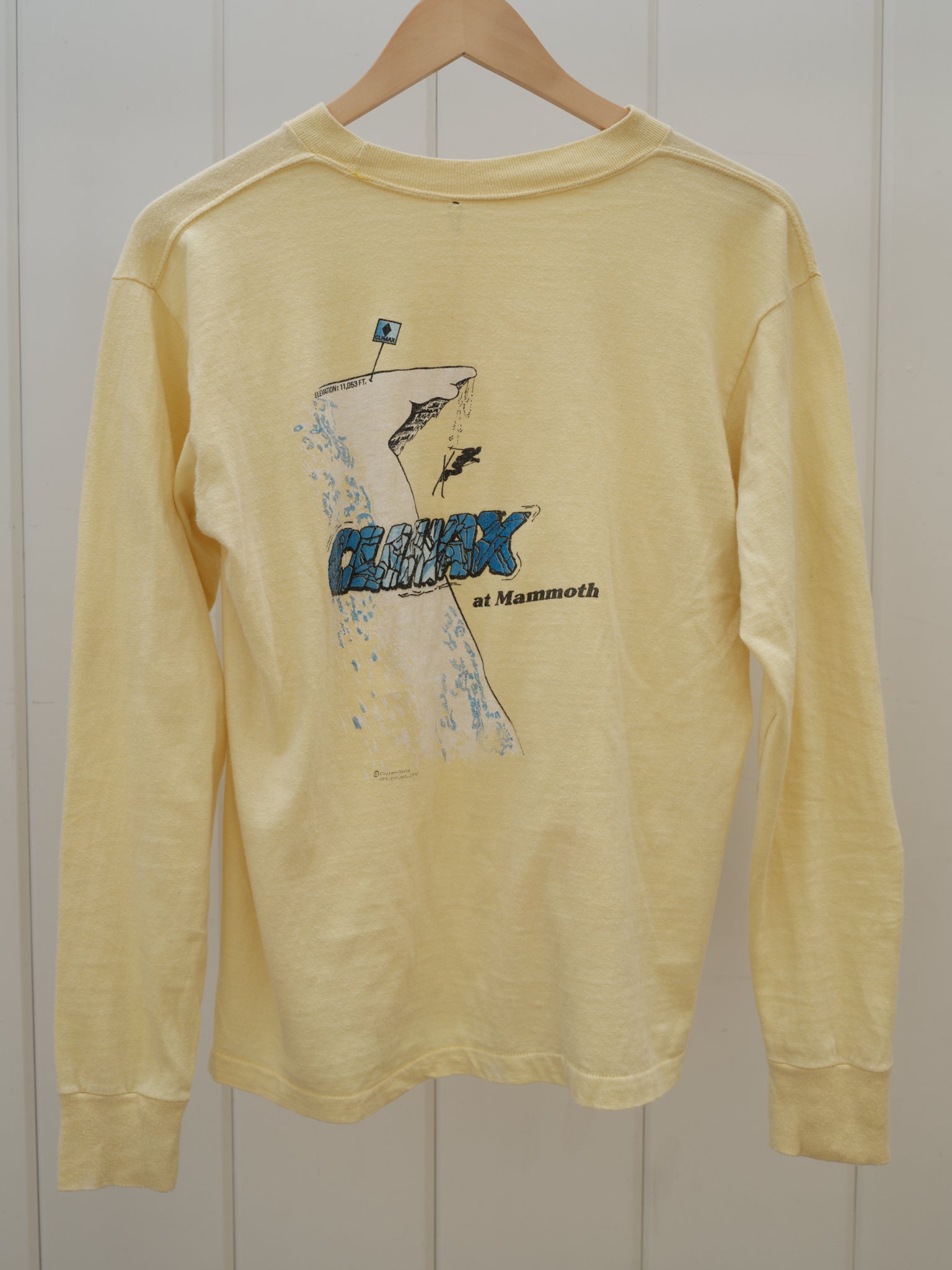 Vintage 70s Mammoth Mountain Long Sleeve Shirt