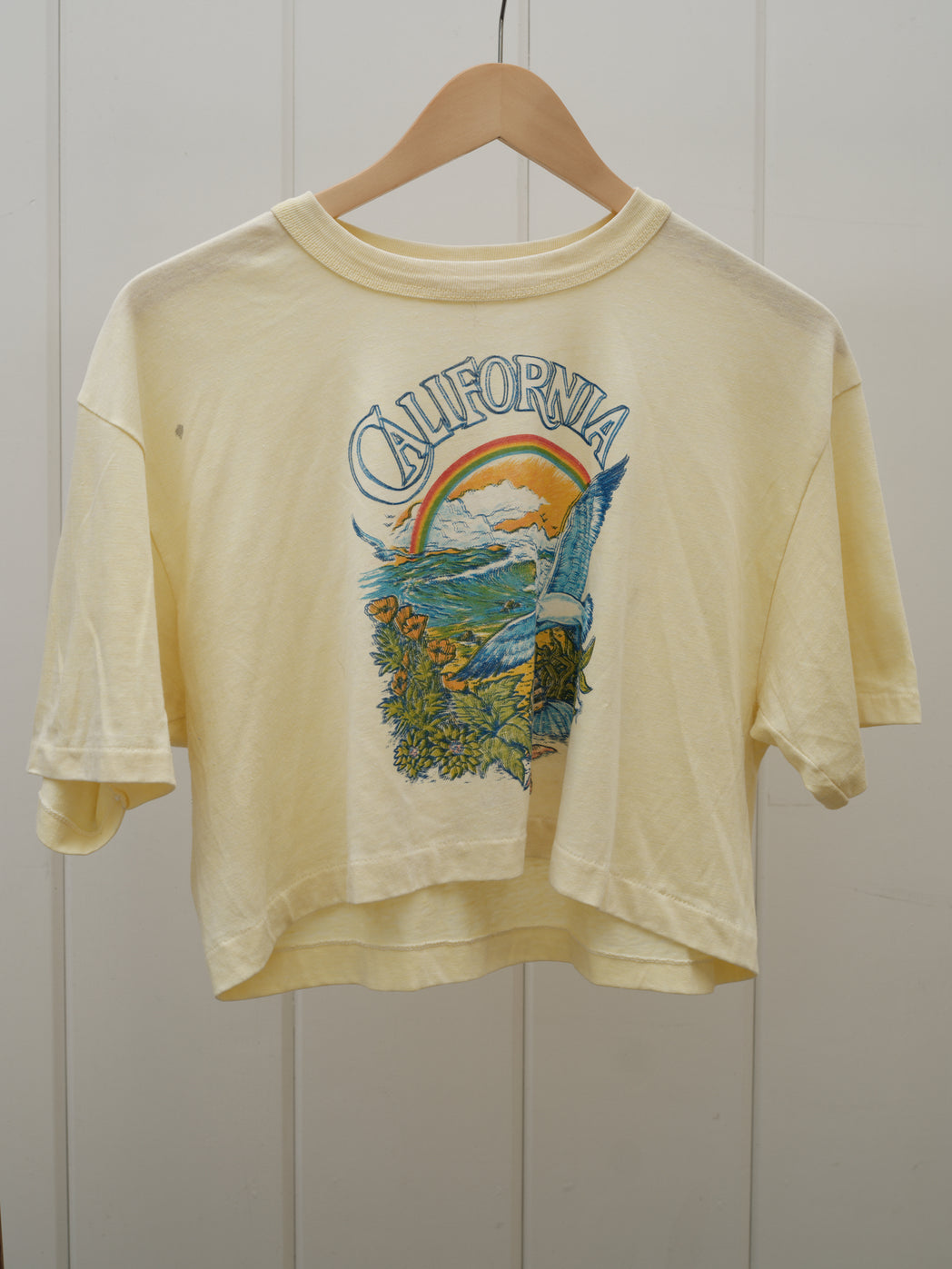 Vintage 70’s California Cropped Tee