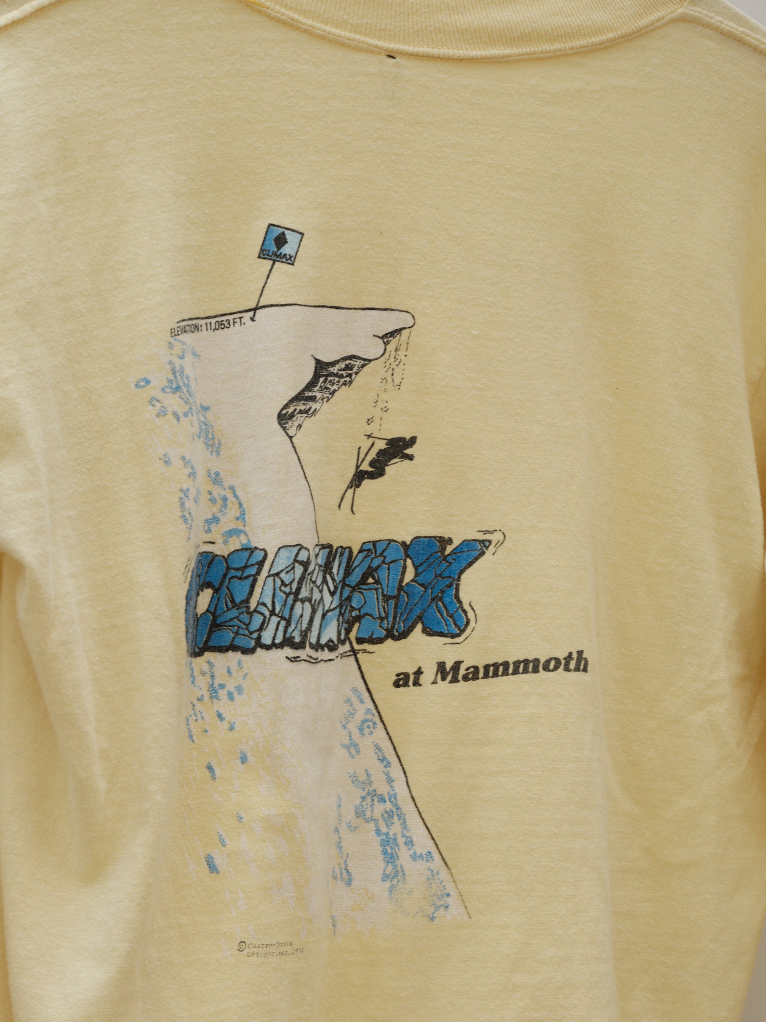 Vintage 70s Mammoth Mountain Long Sleeve Shirt