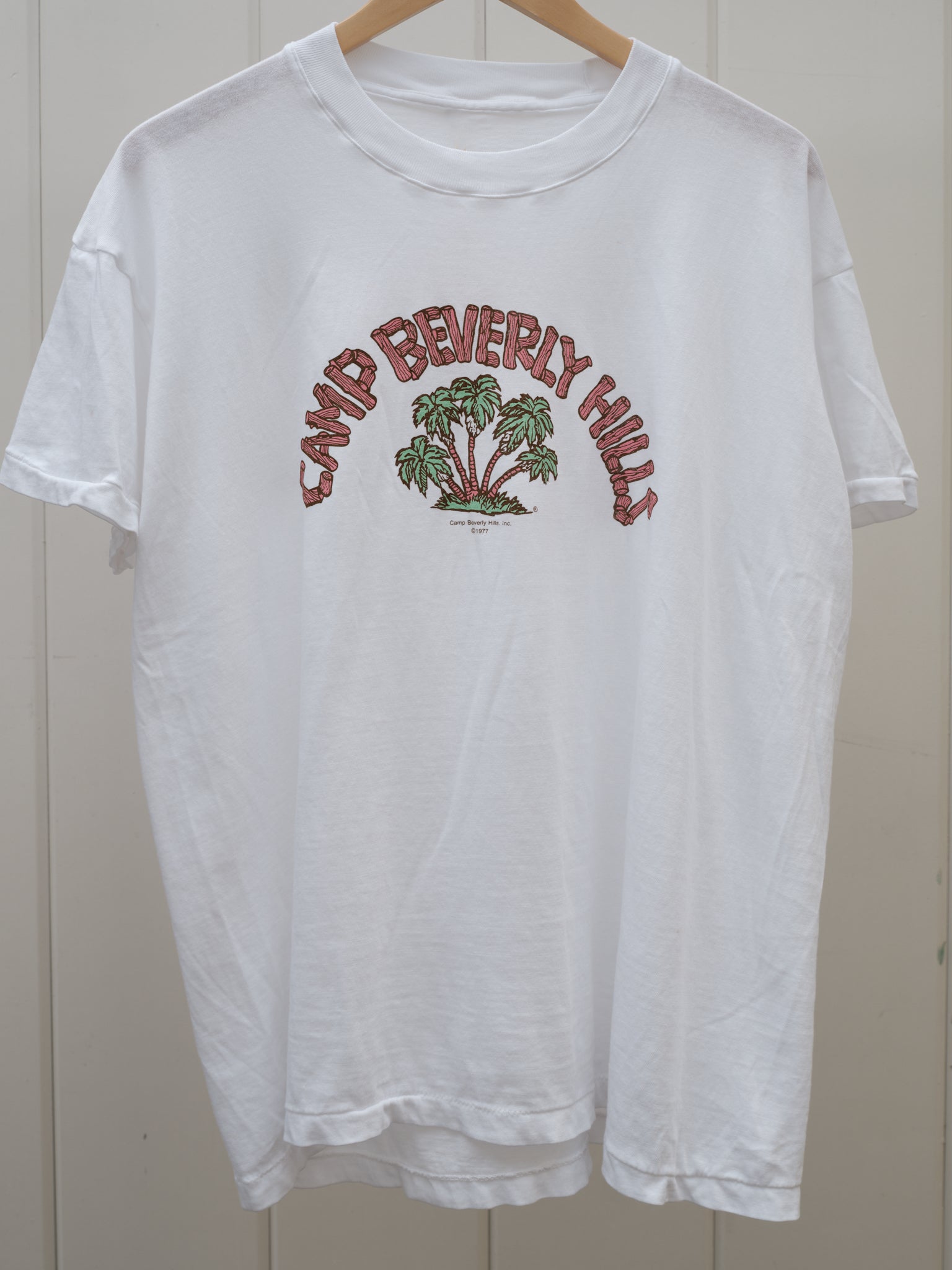 Vintage 70s Camp Beverly Hills Tee