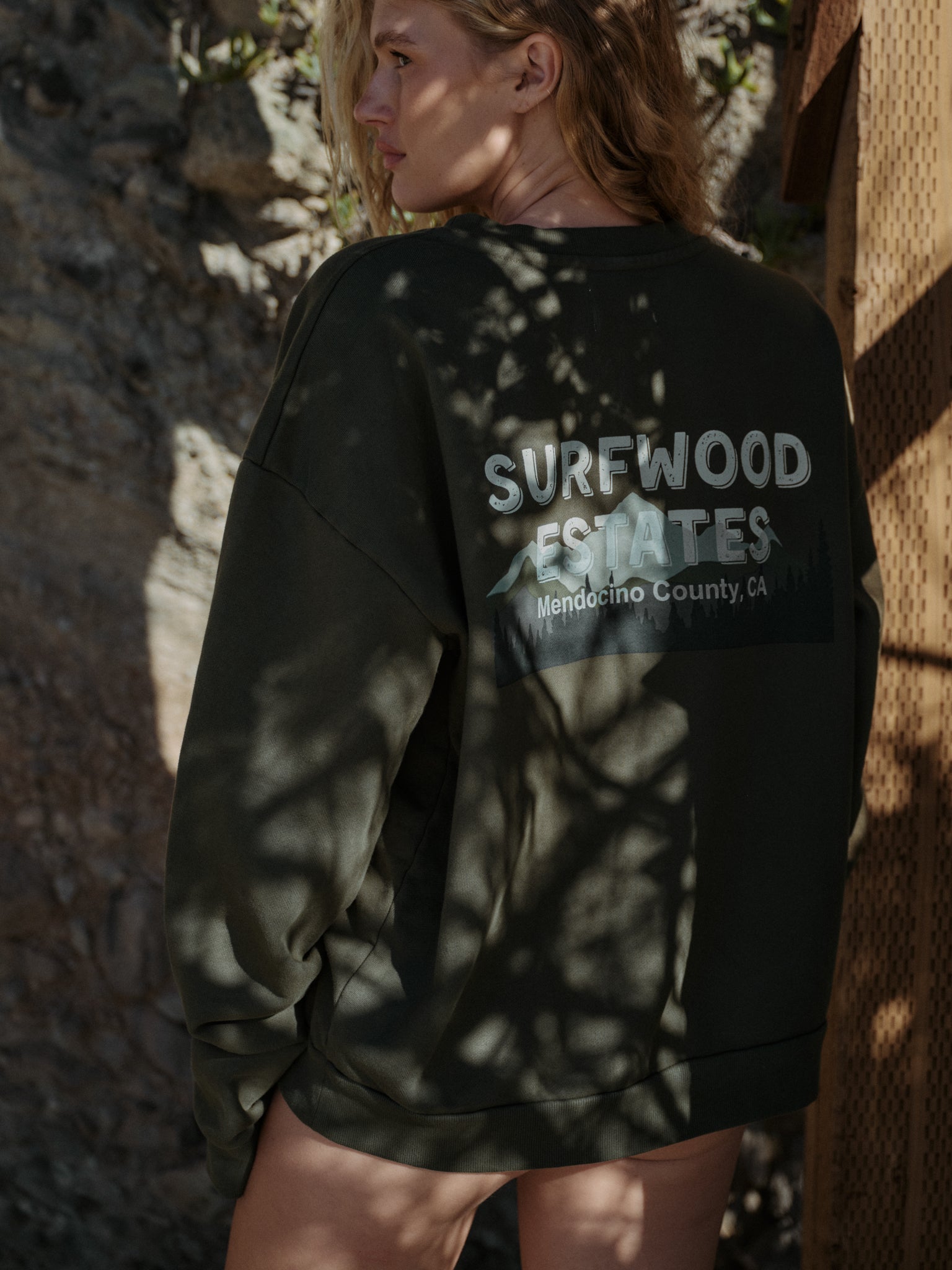 Surfwood Estates Crewneck