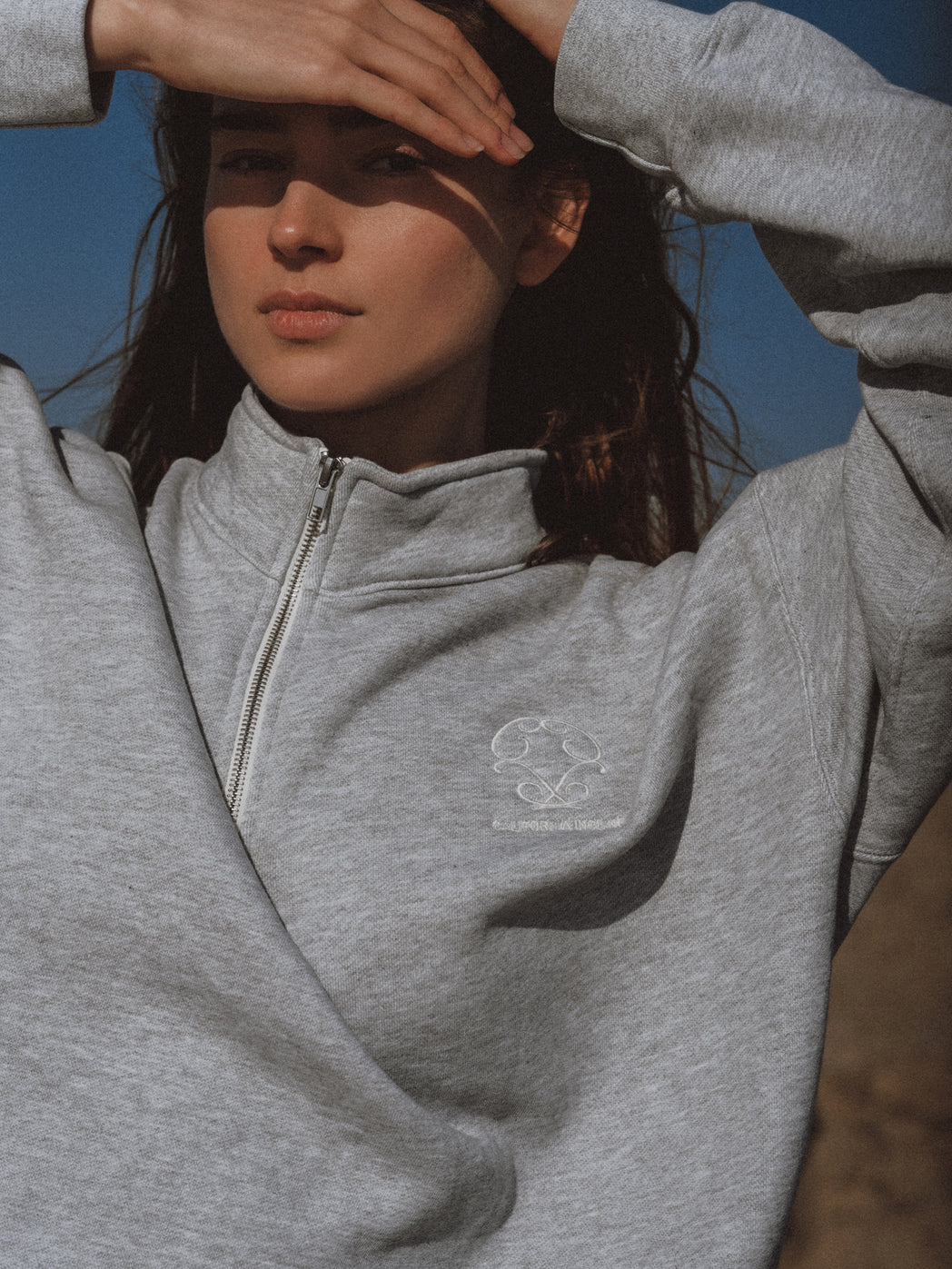Emblem Half-Zip