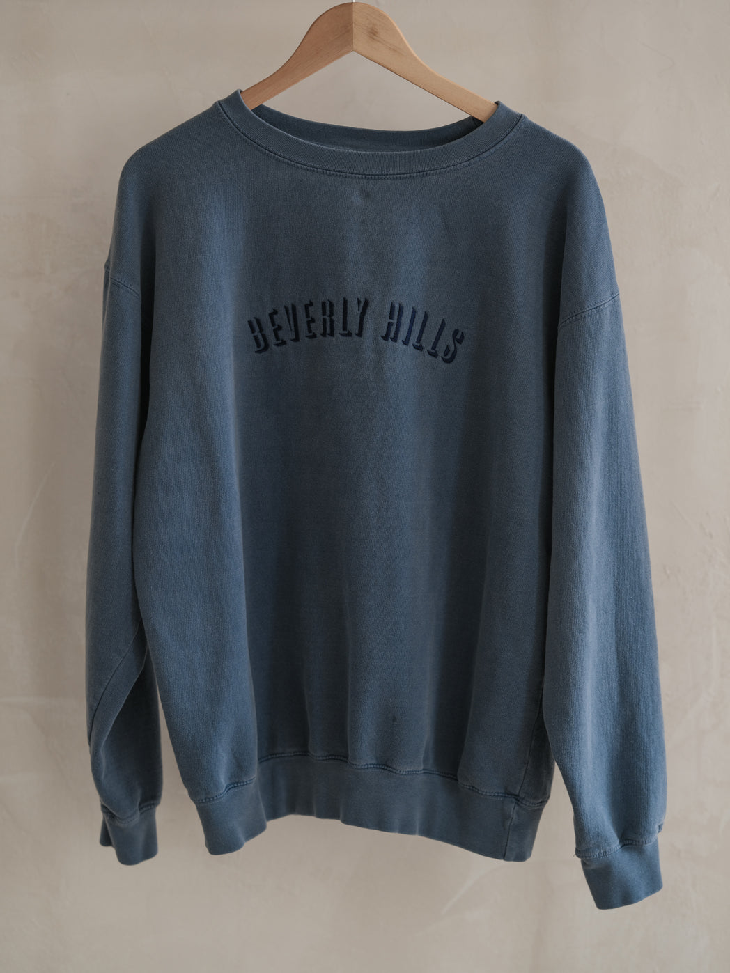 Vintage Beverly Hills Sweatshirt - Faded Blue