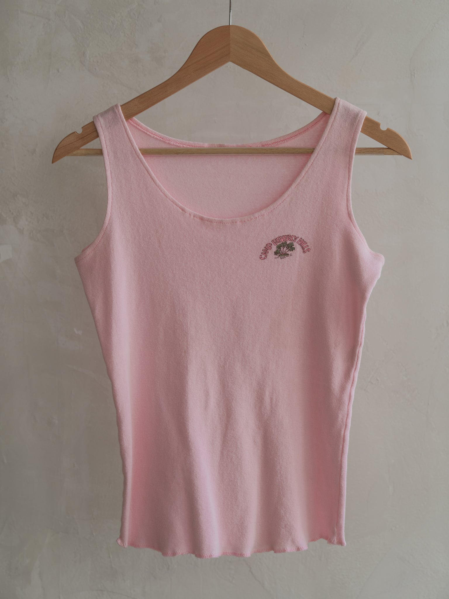 Vintage Camp Beverly Hills Tank - Pink