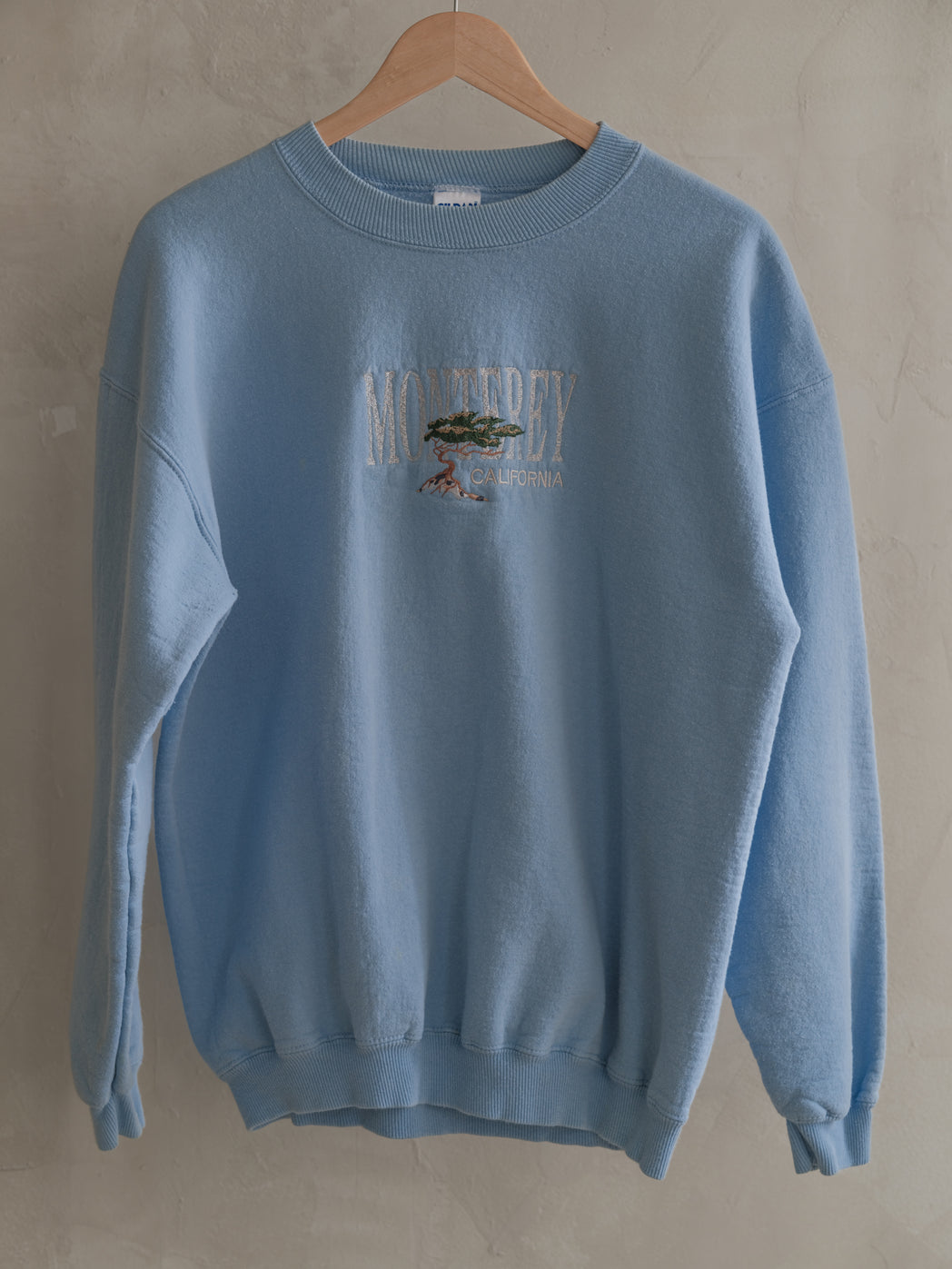 Vintage Monterey Sweatshirt - Baby Blue