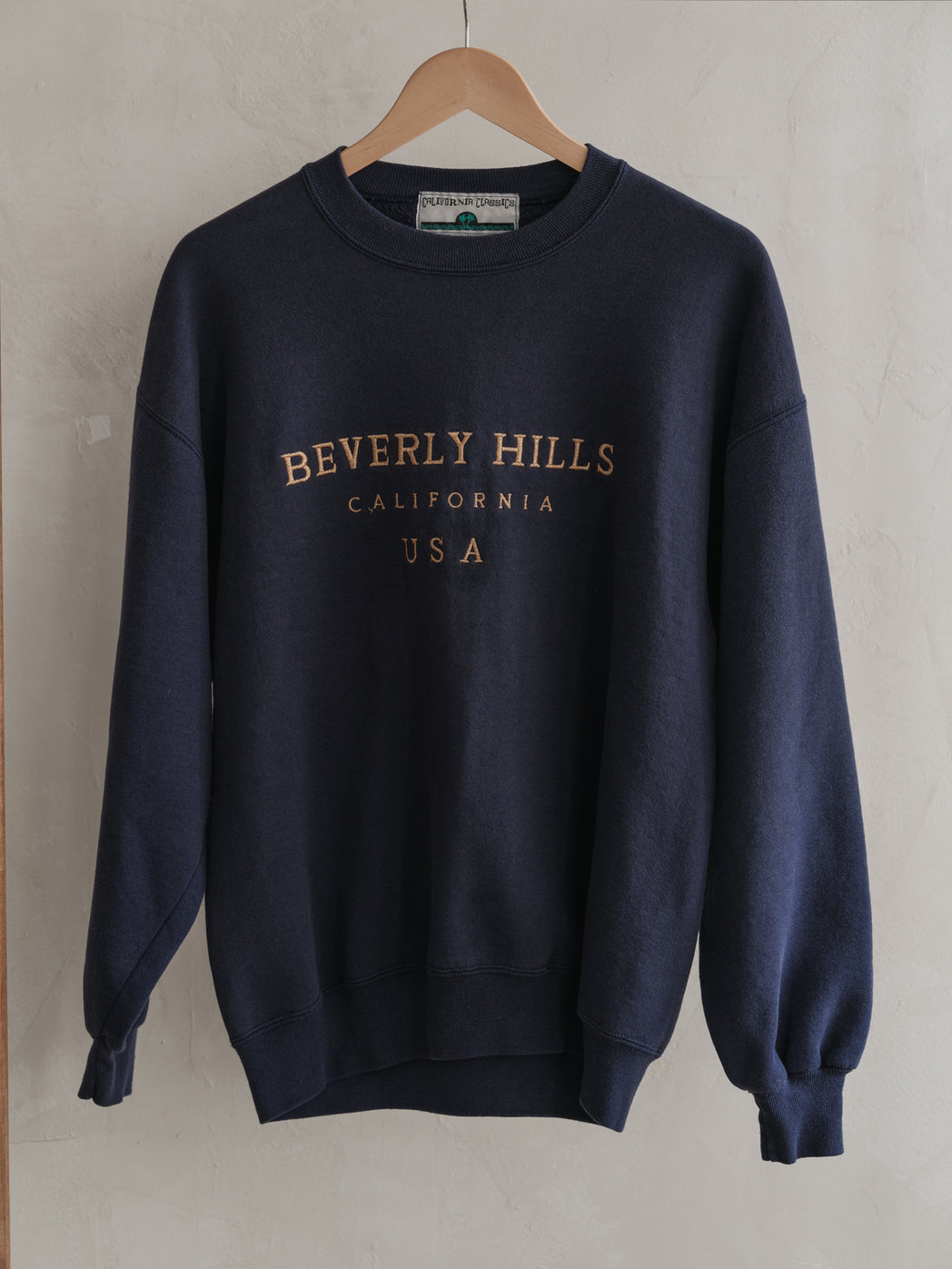 Vintage Beverly Hills Sweatshirt - Navy