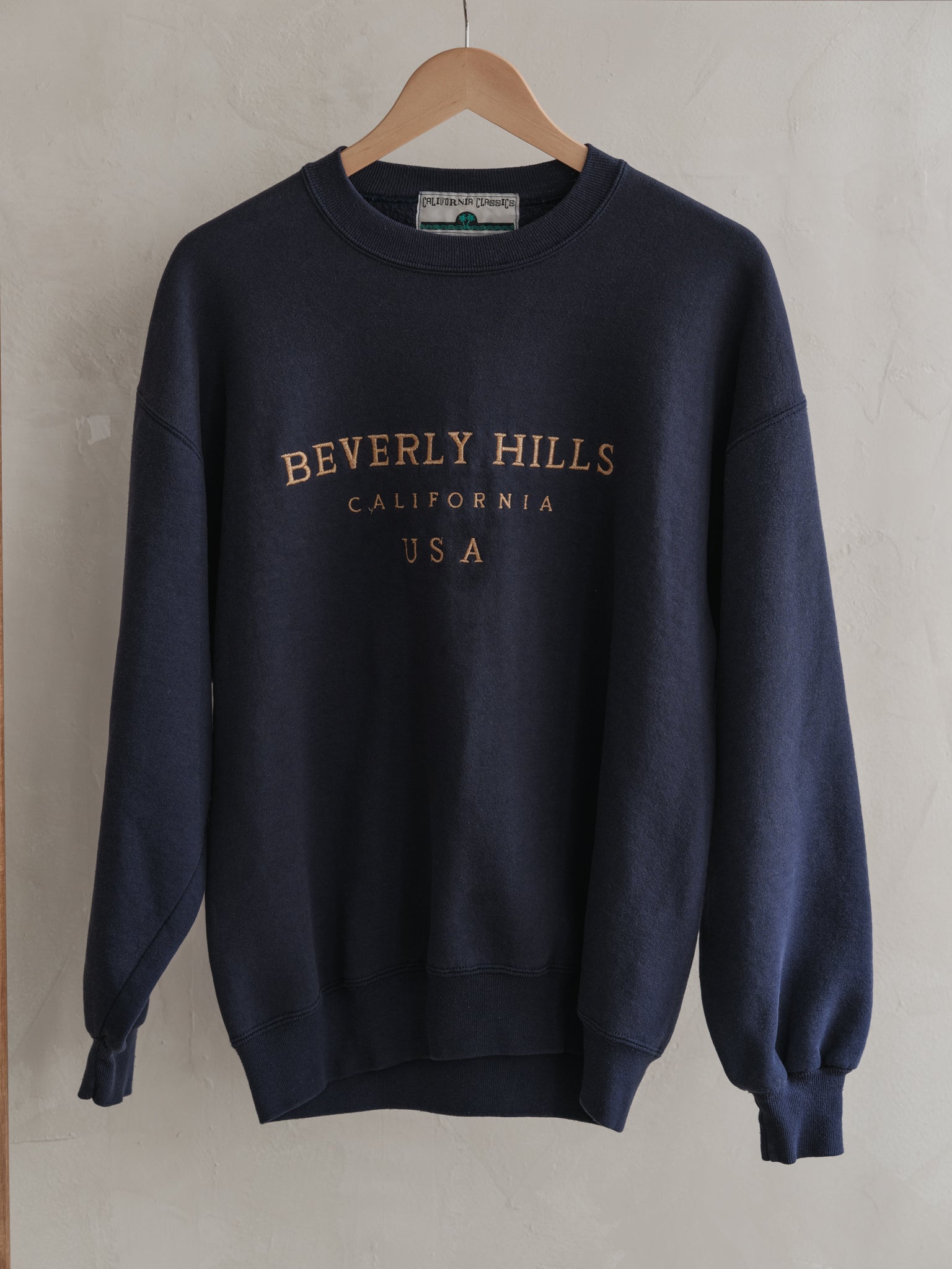 Vintage Beverly Hills Sweatshirt - Navy