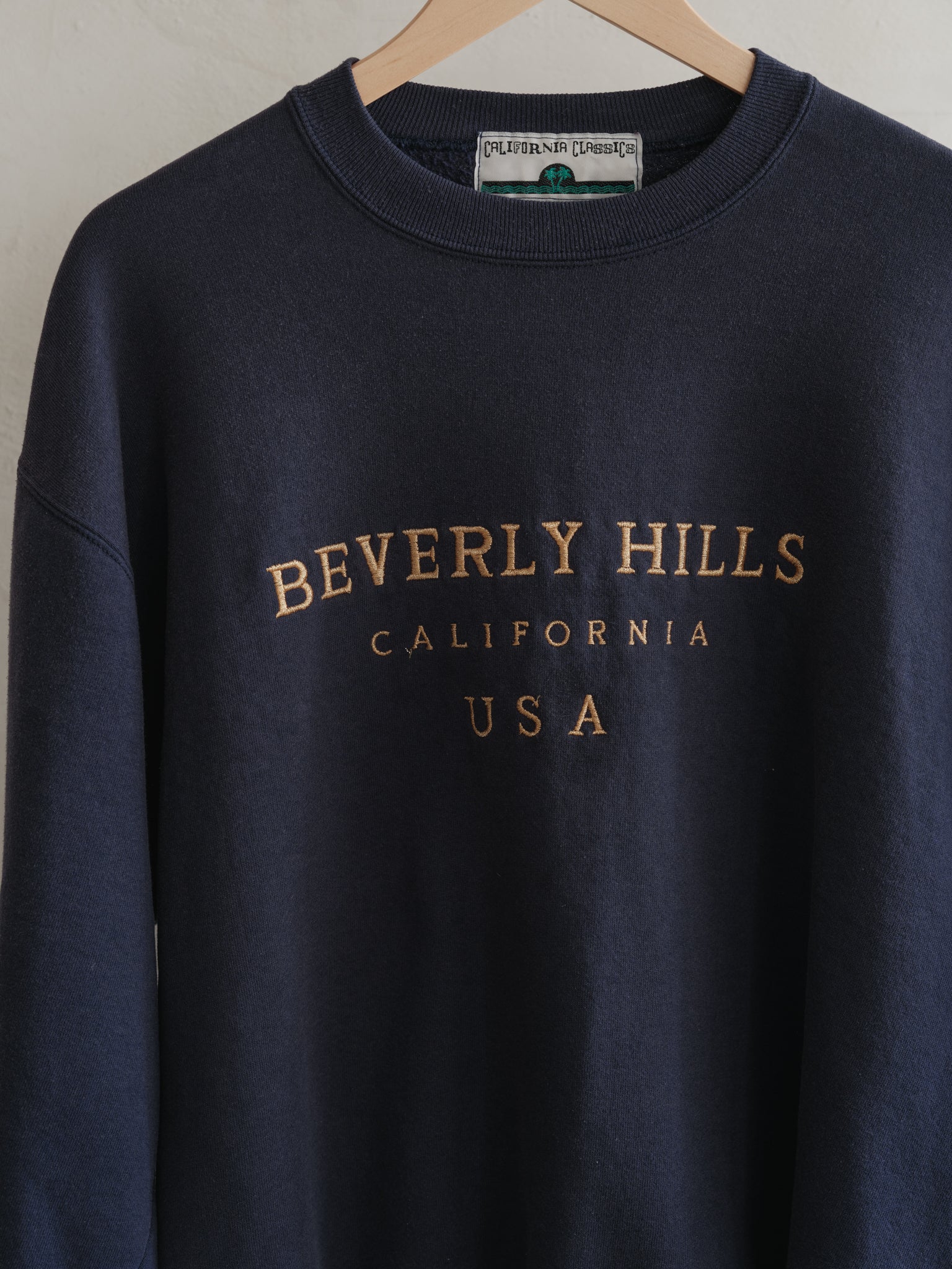 Vintage Beverly Hills Sweatshirt - Navy