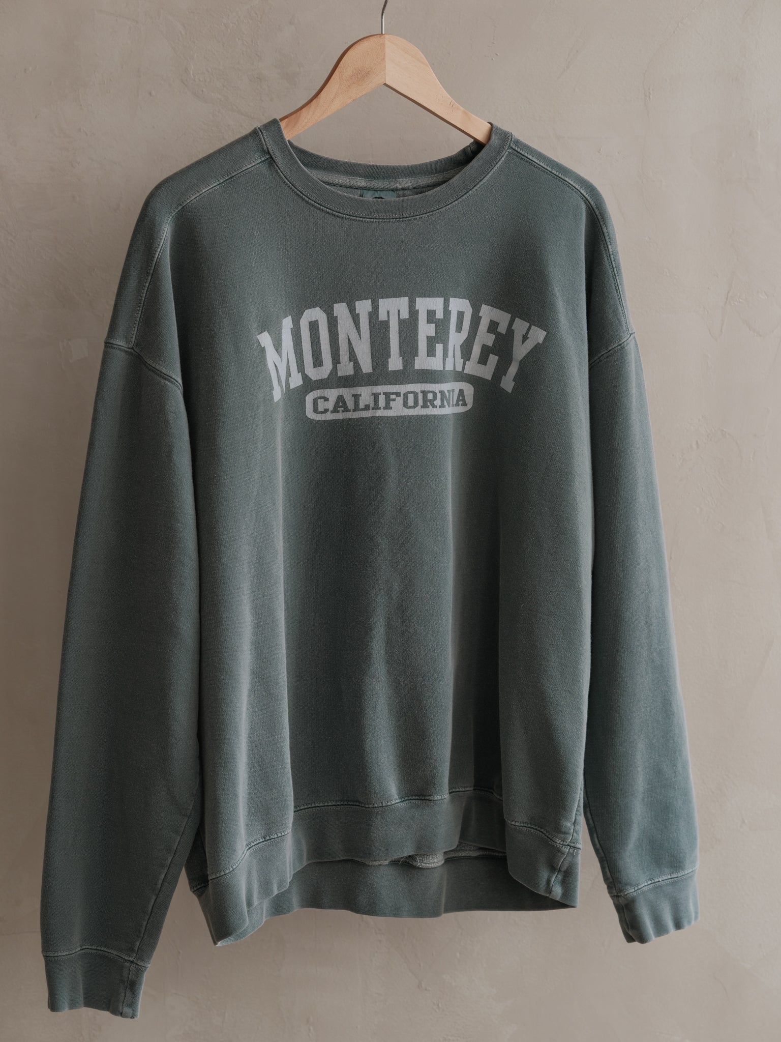 Vintage Monterey California Sweatshirt - Green/Gray