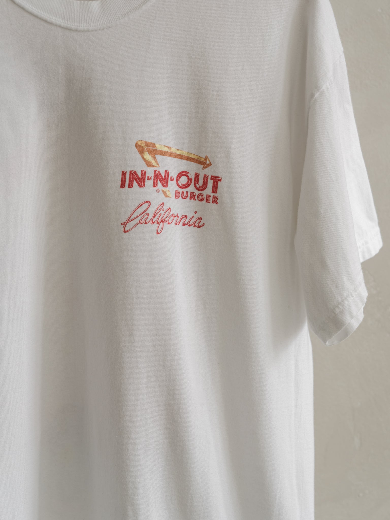 Vintage In-N-Out California Tee - White