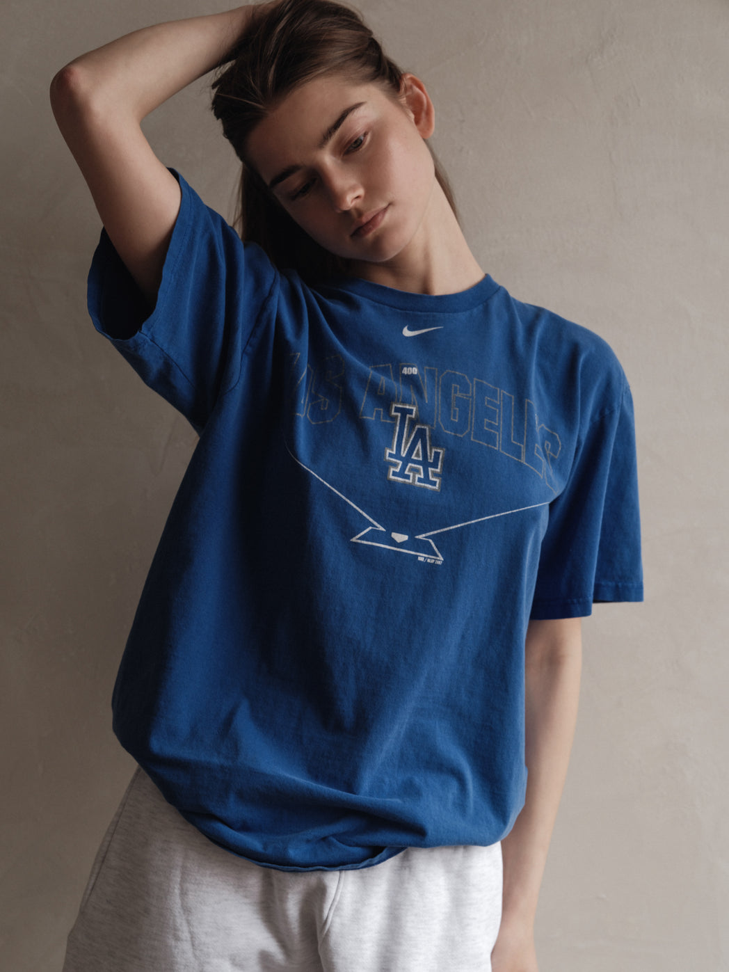 Vintage Dodgers Los Angeles Tee - Blue