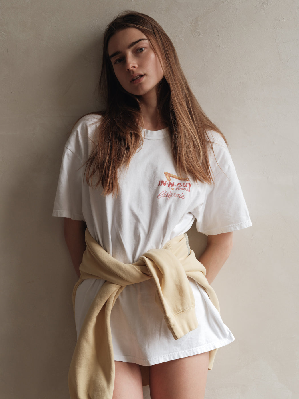 Vintage In-N-Out California Tee - White