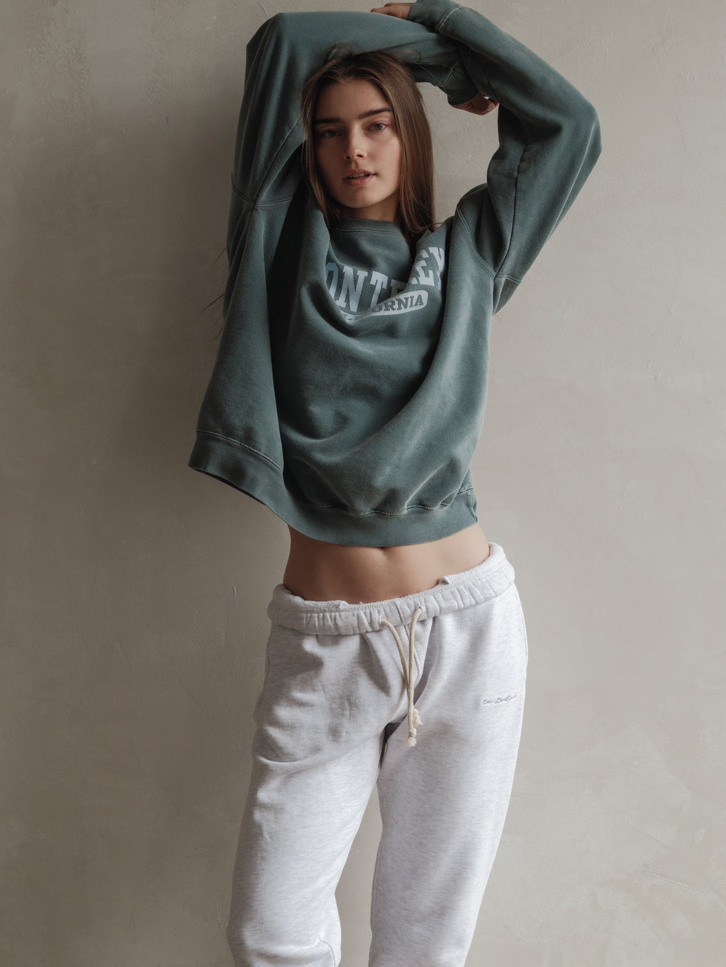 Vintage Monterey California Sweatshirt - Green/Gray