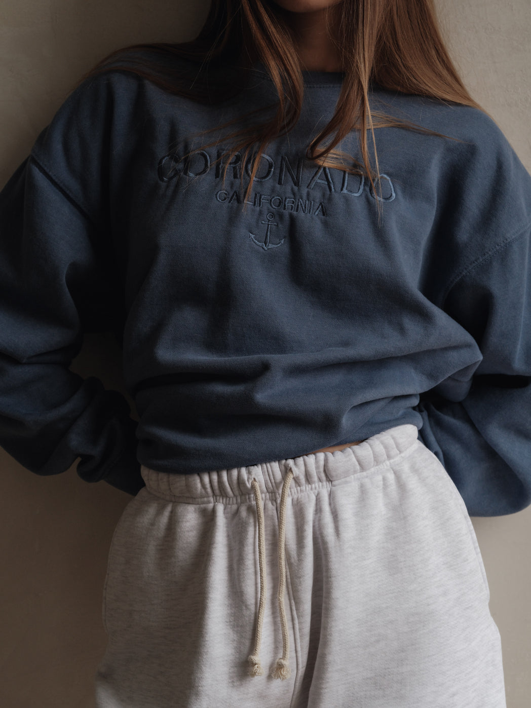 Vintage Coronado California Sweatshirt - Navy