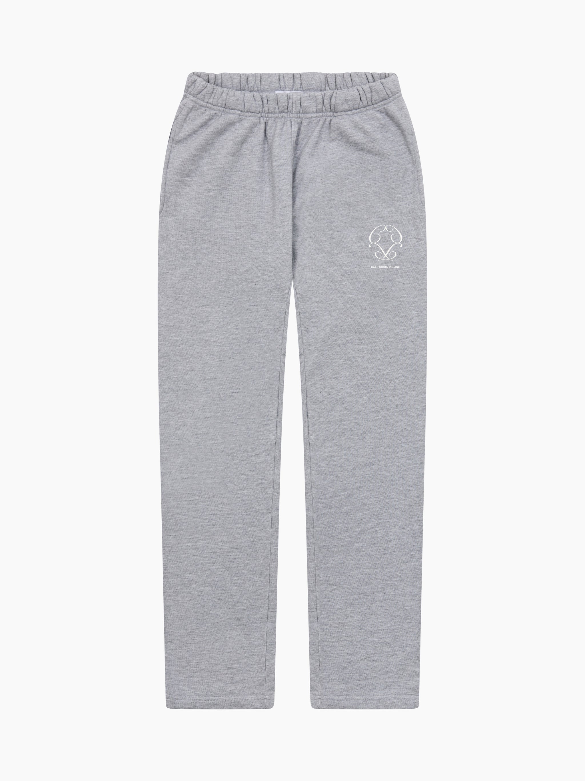 Emblem Straight Leg Sweatpant
