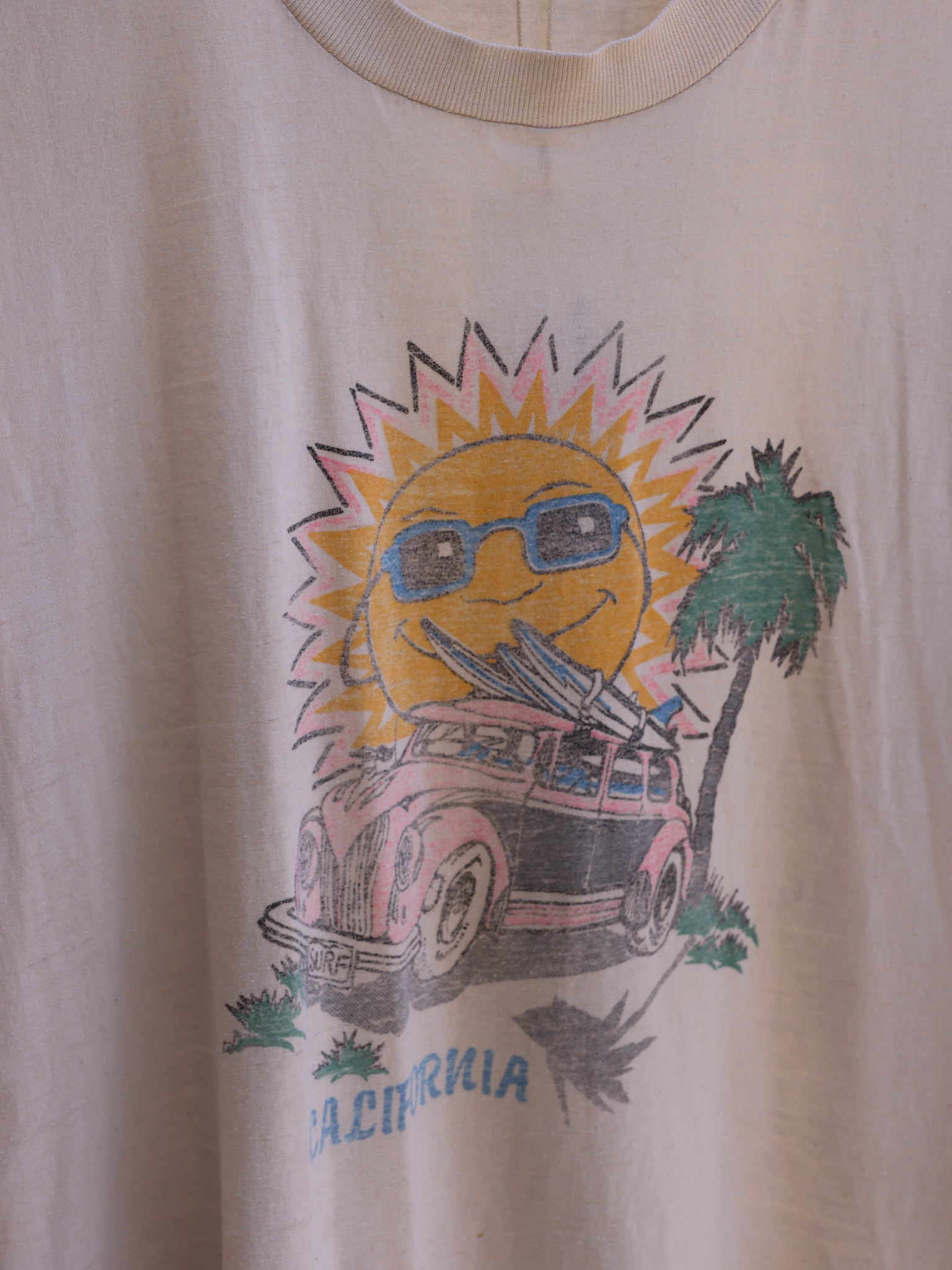 Vintage 70s California Surf T-Shirt